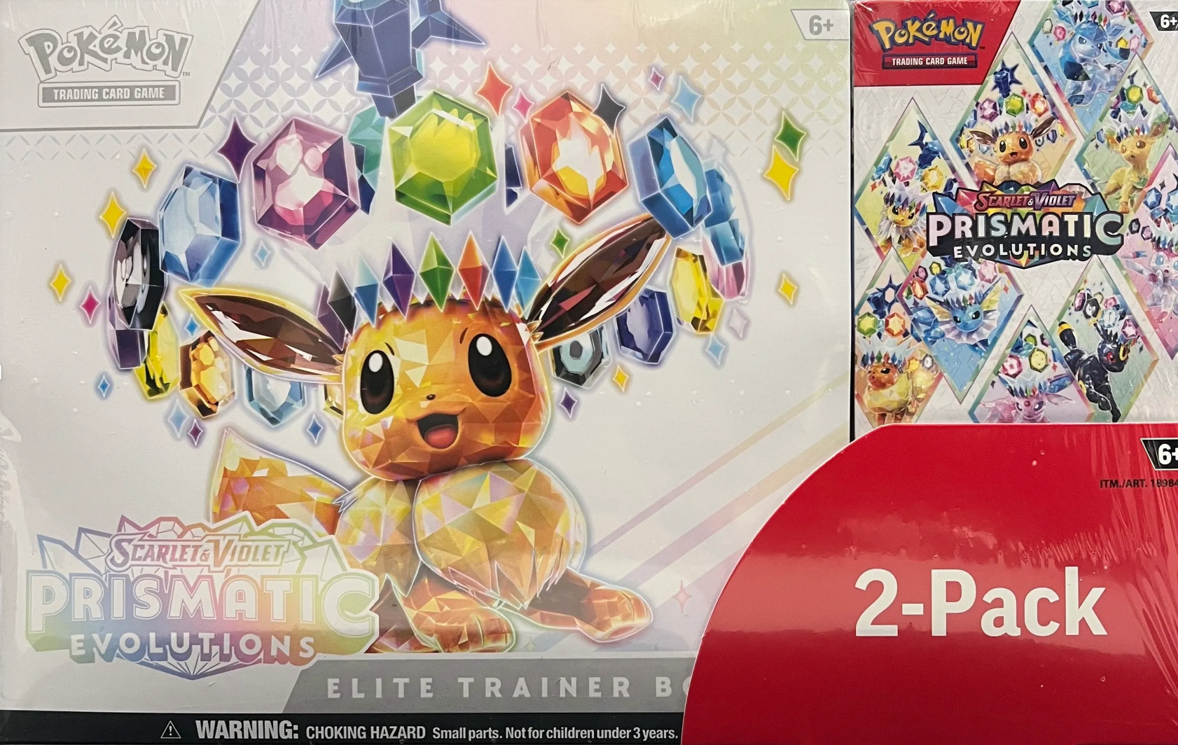 Prismatic Evolutions ETB/Bundle 2 Pack