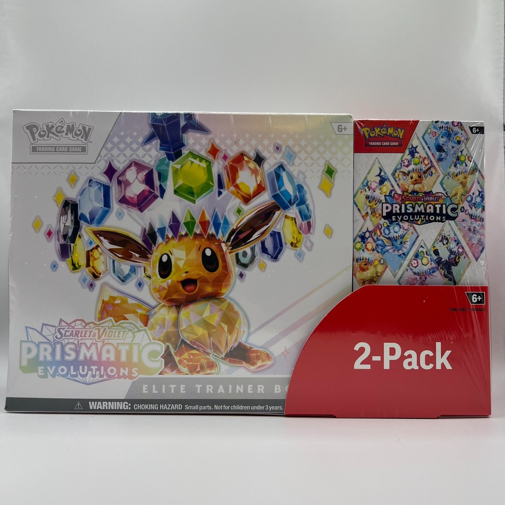 Prismatic Evolutions ETB/Bundle 2 Pack
