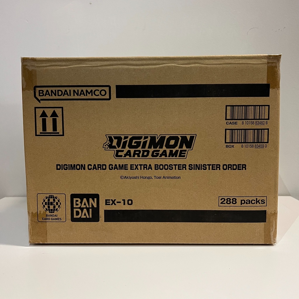 Digimon Sinister Order Booster Box Case!