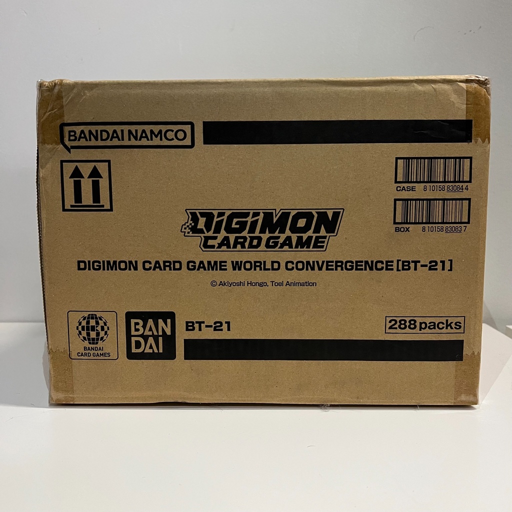 Digimon World Convergence Booster Box Case!