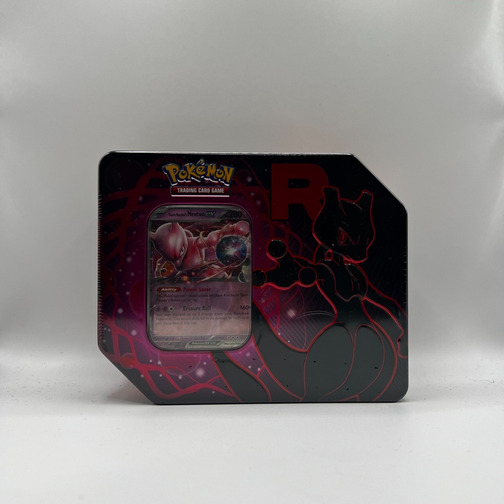 Team Rocket MewTwo Tin