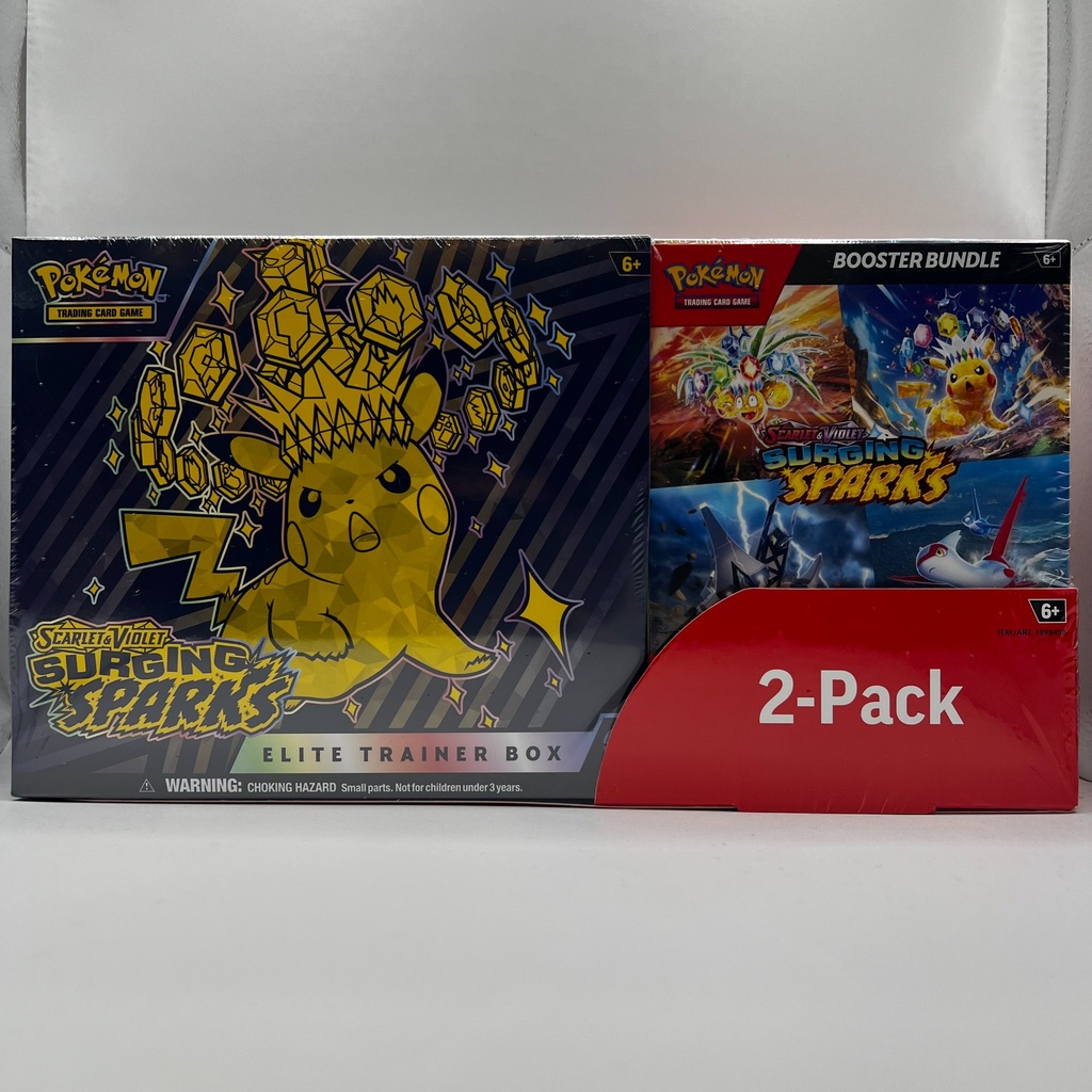 Surging Sparks ETB/Booster bundle combo